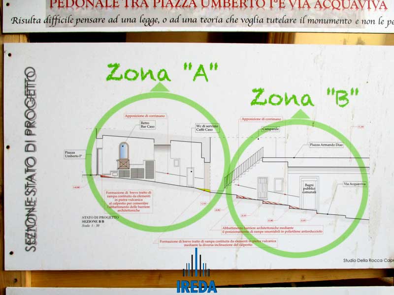 Capri - Progetto barriere architettoniche