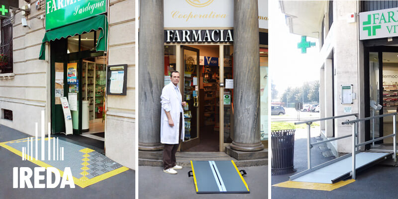 Rampe disabili farmacie Milano: le rampe di IREDA Rampe disabili farmacie Milano: le rampe di IREDA