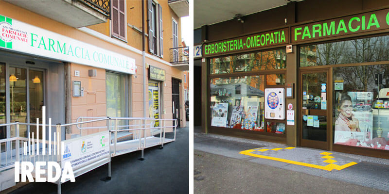Rampe disabili farmacie Peschiera Borromeo: installazioni Rampe disabili farmacie Peschiera Borromeo: installazioni