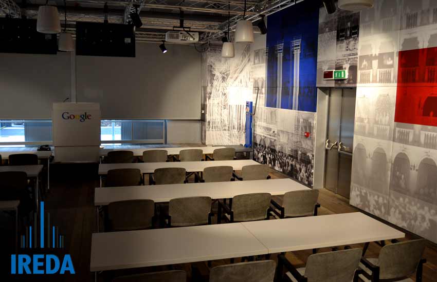 L'auditorium di Google Milano