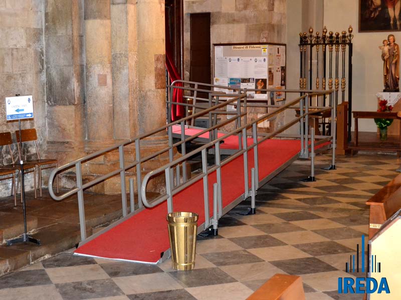 La rampa modulare di IREDA vista per intero