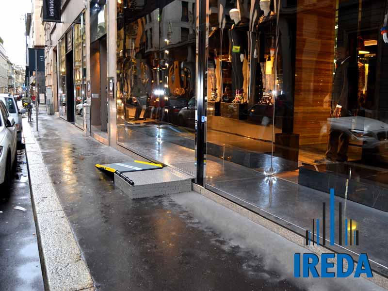 Rampa mobile con pianerottolo Excellent System 1