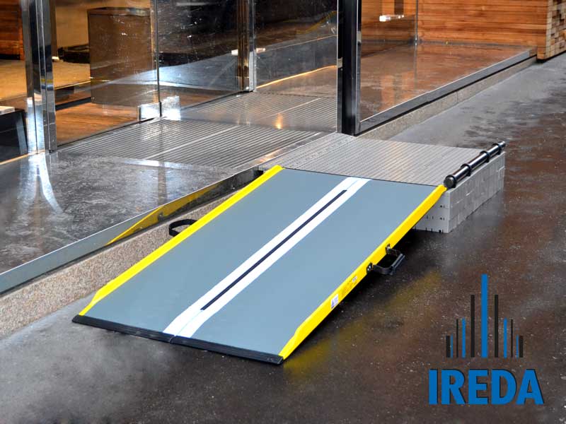 Rampa mobile con pianerottolo Excellent System 4