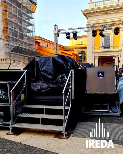 Luci d’Europa: rampe IREDA al Campidoglio