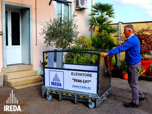 Luci d'Europa: Spostamento Elevatore Pearl Lift