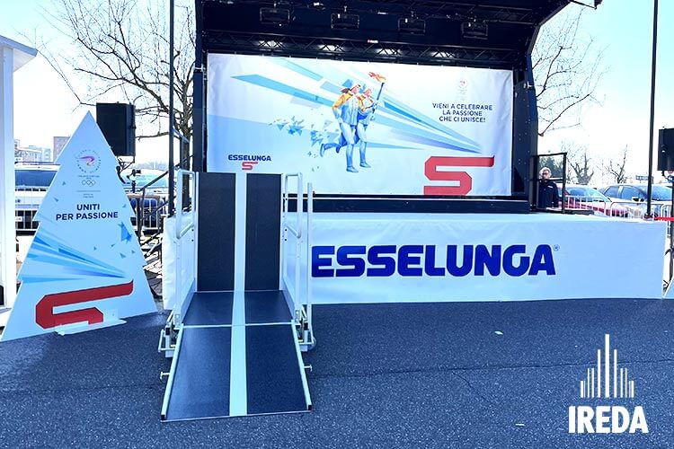 Noleggio Pedane Elevatrici Disabili Milano Cortina 2026 Esselunga