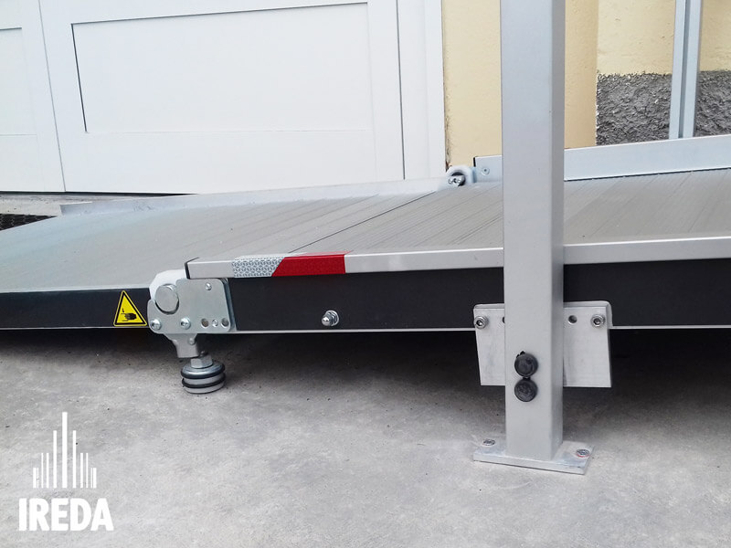 Rampa Fissa In Alluminio Realizzata Per L Ortopedia Pessina 06