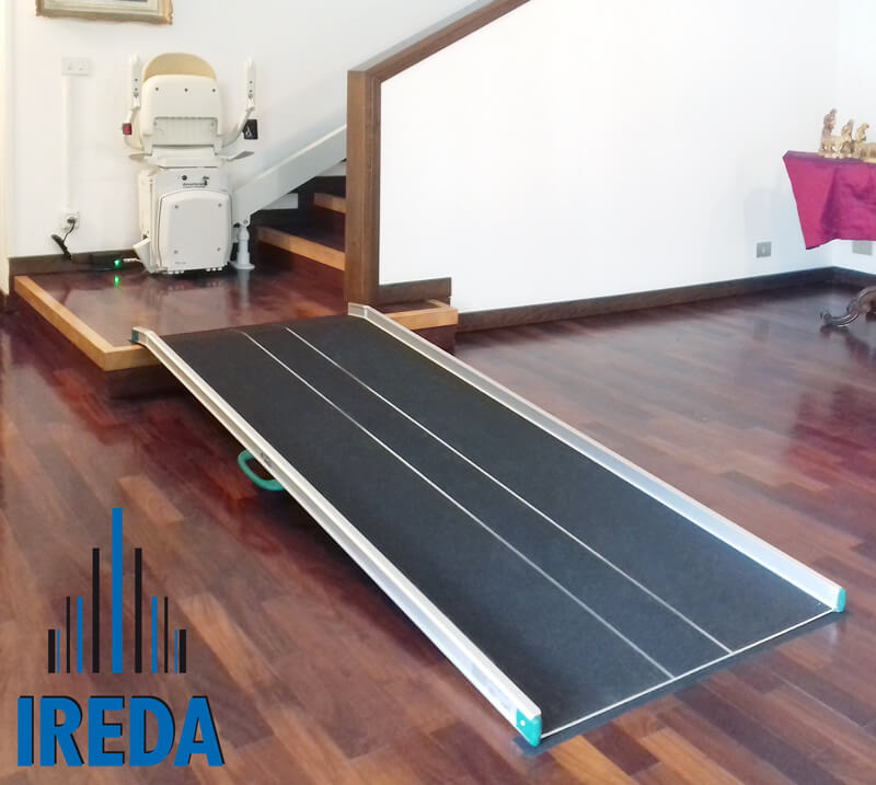 Rampa Amovibile Per Disabili Installata In Una Casa A Verona 02