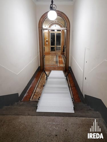 Rampa Disabili Rimovibile Milano Aperta