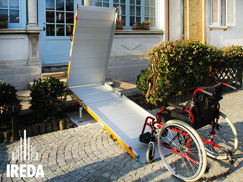Rampa In Alluminio Mobile Installata A Usmate 01