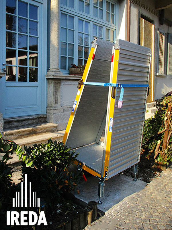 Rampa In Alluminio Mobile Installata A Usmate 06
