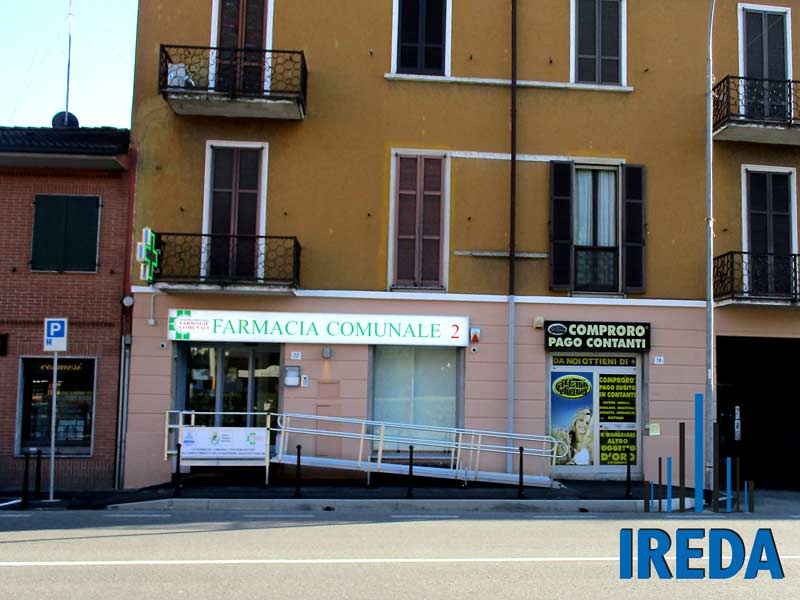 Rampa modulare con corrimano IREDA Access Rampa modulare con corrimano IREDA Access