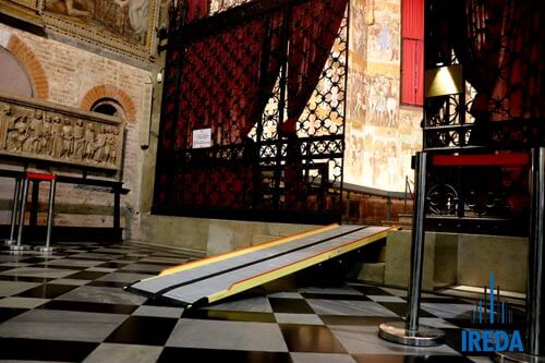 Rampe Disabili Portatili Duomo Monza Interno 03