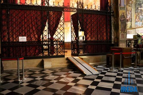 Rampe Disabili Portatili Duomo Monza Interno 04