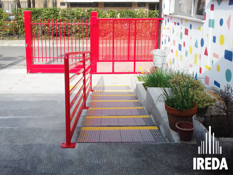 Rampe Disabili Componibili Installate In Un Asilo A Milano 02