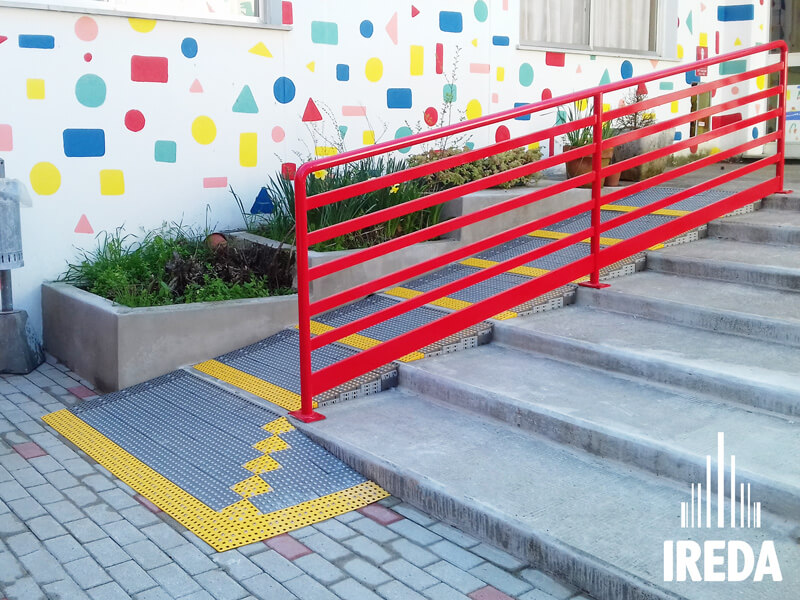 Rampe Disabili Componibili Installate In Un Asilo A Milano 03