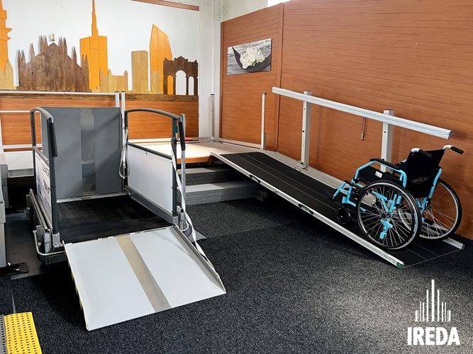 Show room rampe disabili Milano