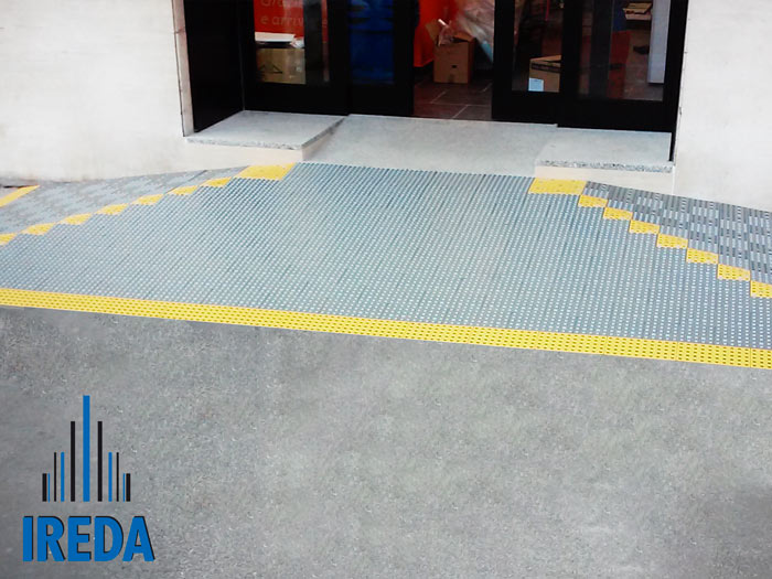 Rampa componibile in polietilene IREDA Excellent System