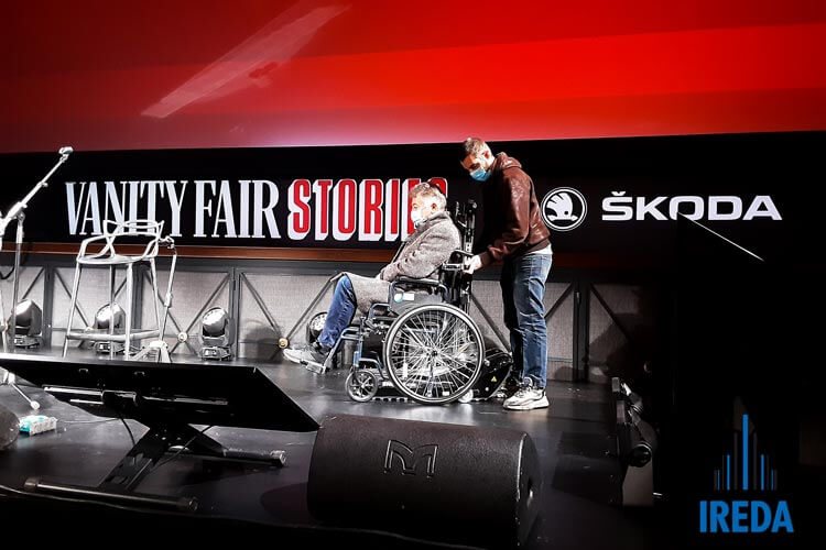 Noleggio Montascale Disabili Milano Gallery Evento Vanity Fair