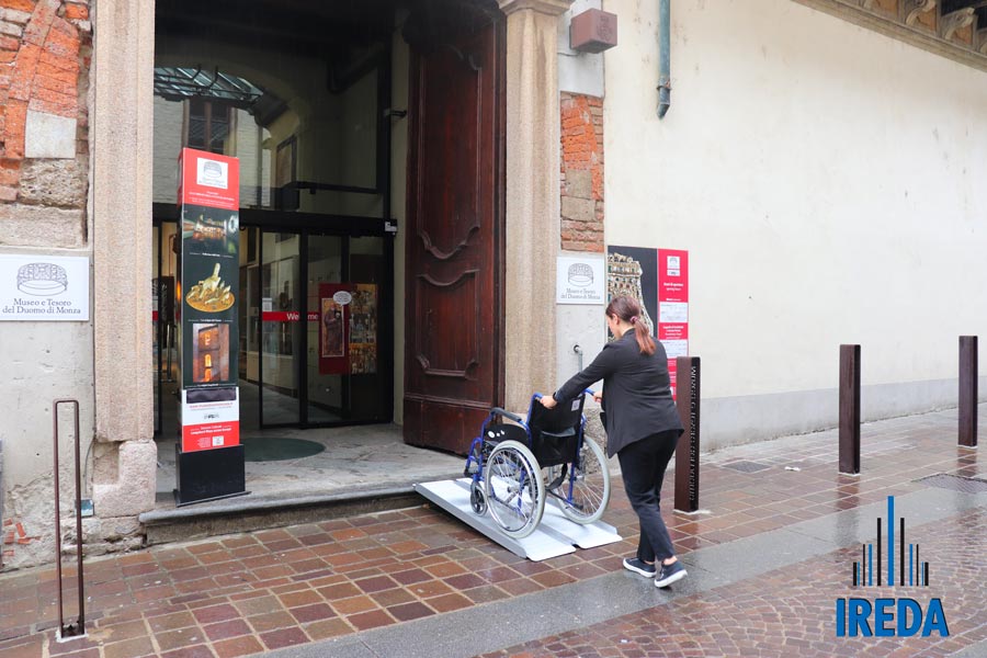 Noleggio Pedane Per Disabili Milano: Alluminio Museo Duomo di Monza