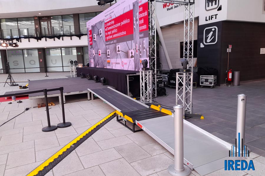 Noleggio Pedane Per Disabili Milano Gateway Convegno Portello Landing