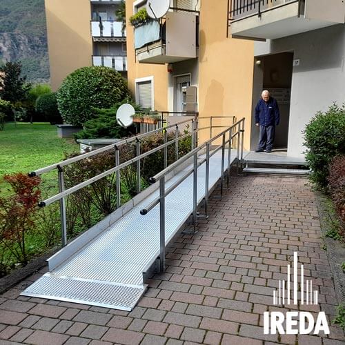 Rampe disabili condominio Ireda: condominio a Bolzano