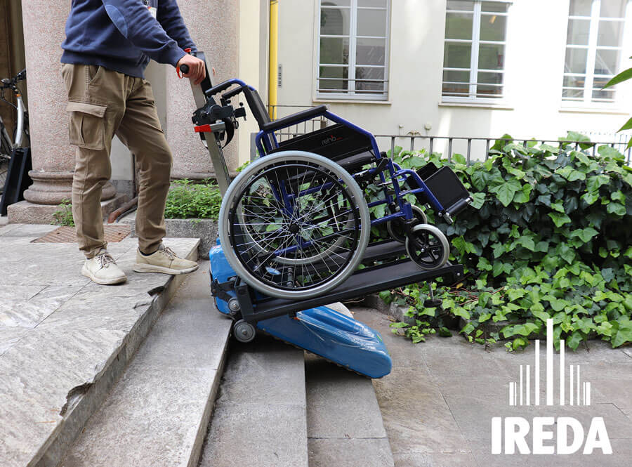 Rampe disabili condominio Ireda track