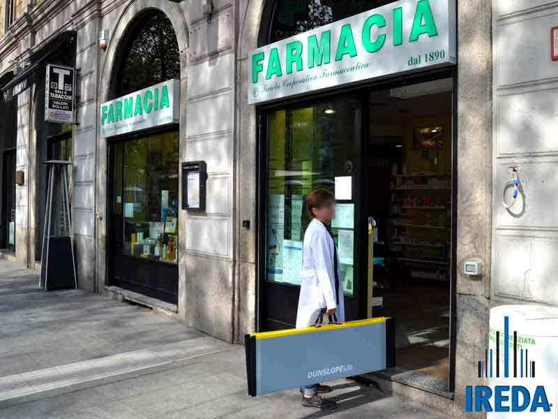 Comodità di una rampa portatile