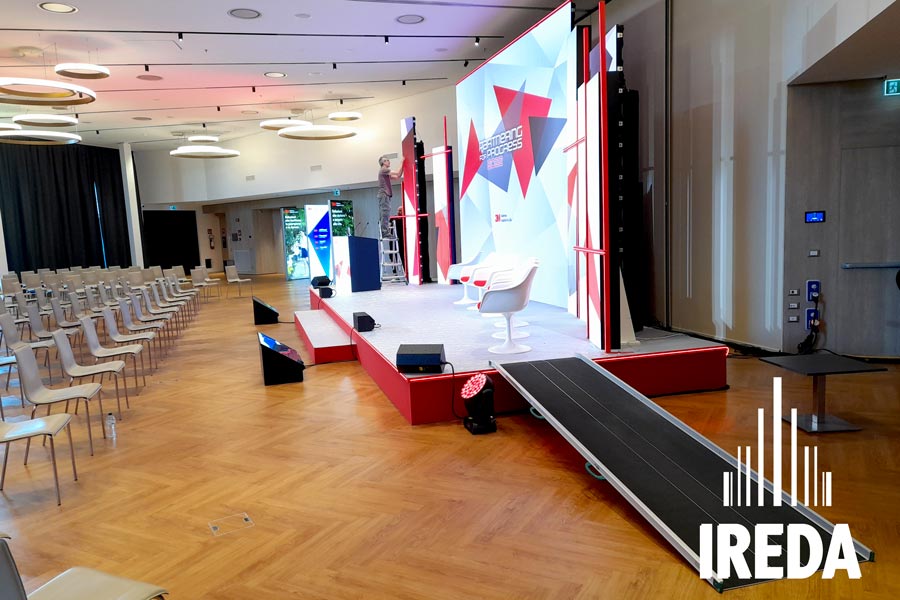 Rampe Alluminio Convegno Sheraton