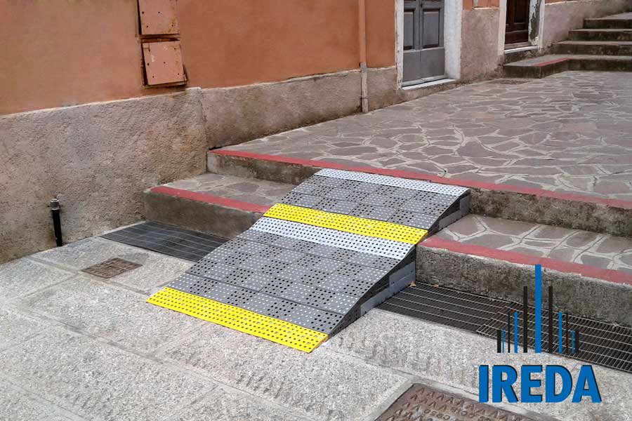 Rampe componibili in polietilene IREDA Excellent System