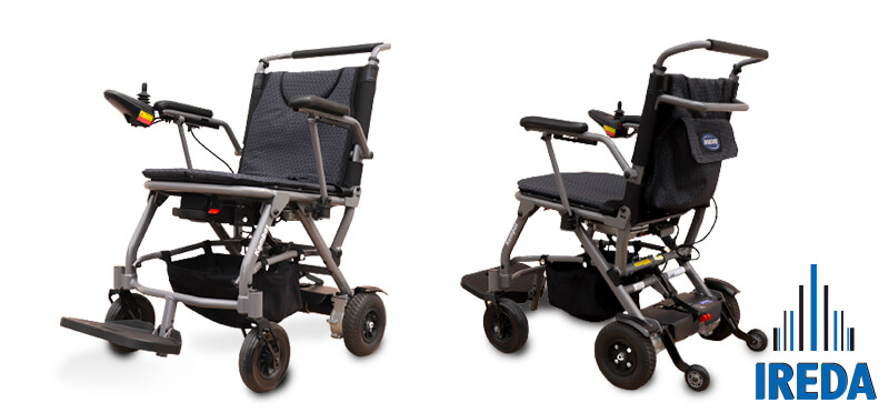 Carrozzina Elettrica per Disabili Milano - Carrozzina Kompas avanti e dietro