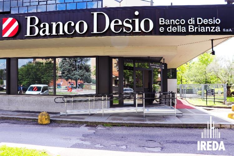 Rampe modulari per disabili Milano banca Desio