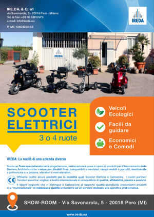 Scooter da 3 4 ruote Milano  - Icona Scheda