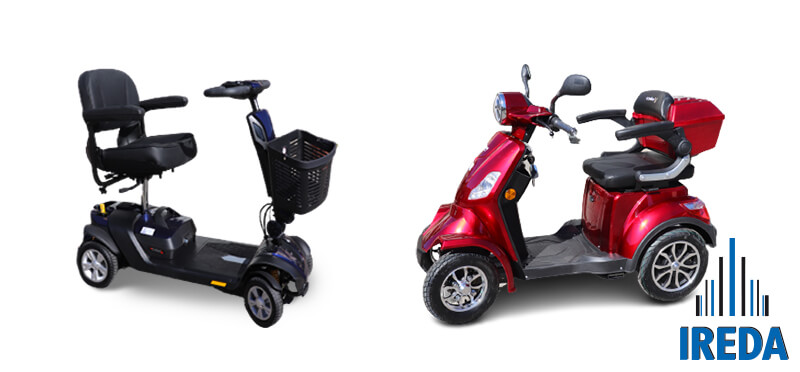 Scooter 4 Ruote Milano Scooter 4 Ruote Milano - Modello Ireda Top Faster e Ireda Portable SC100