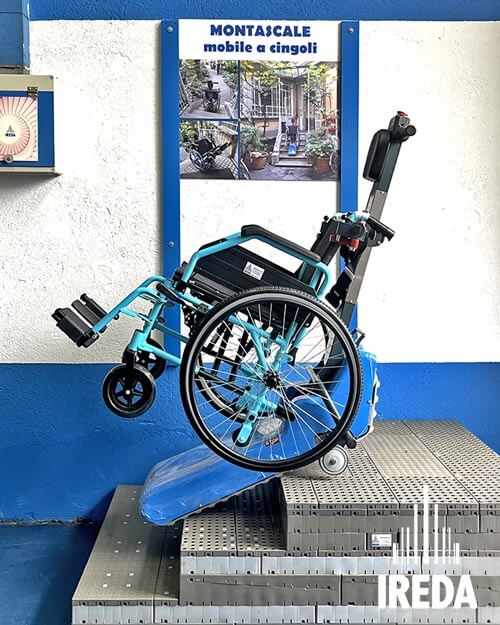 Show-room montascale disabili Milano: Ireda Track