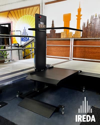 Mini-Elevatore Slim-Lft: piattaforma elevatrice disabili