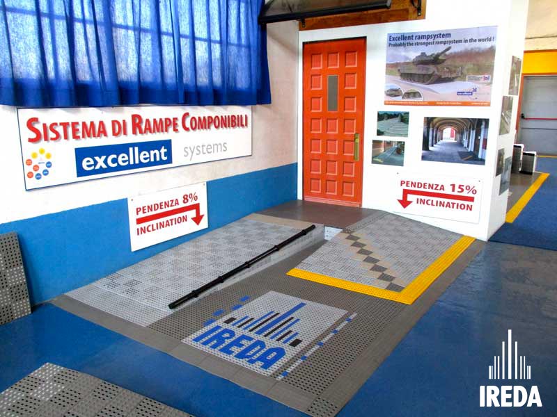 Rampe componibili Excellent System di IREDA