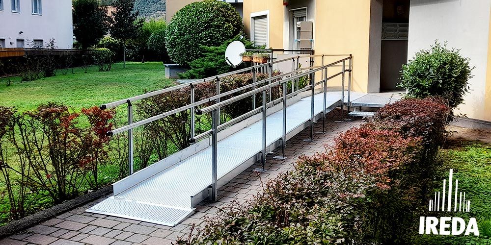 Pedana Modulare Alluminio o Acciaio per un Condominio a Bolzano