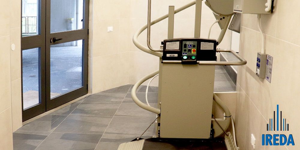 Montascale Curvilineo a Pedana Milano: la Soluzione di IREDA