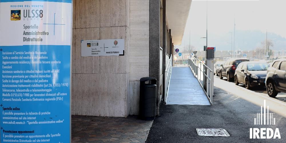 Rampa Alluminio Modulare Installata alla Sede INPS di Vicenza