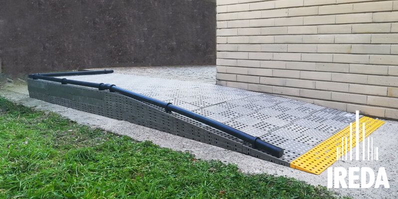 Rampa disabili condominio Milano: progetto e installazione
