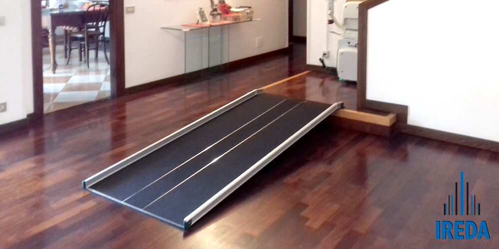 Rampa Amovibile per Disabili Installata in una Casa a Verona