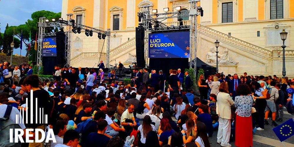 Luci d’Europa: Accessibilità degli Eventi Istituzionali, folla a Roma