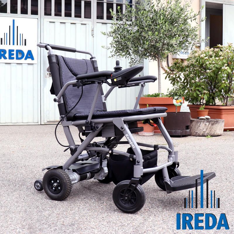 Carrozzina Elettrica per Disabili Milano - Carrozzina Kompas avanti e dietro